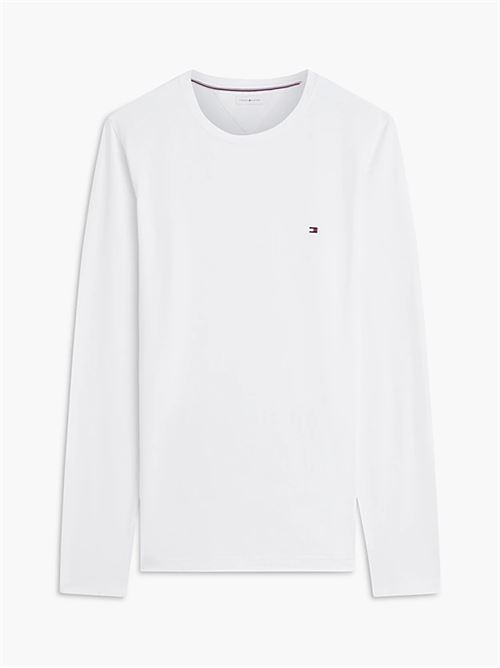 stretch slim fit logo sleeve tee TOMMY HILFIGER | MW0MW10804YBR